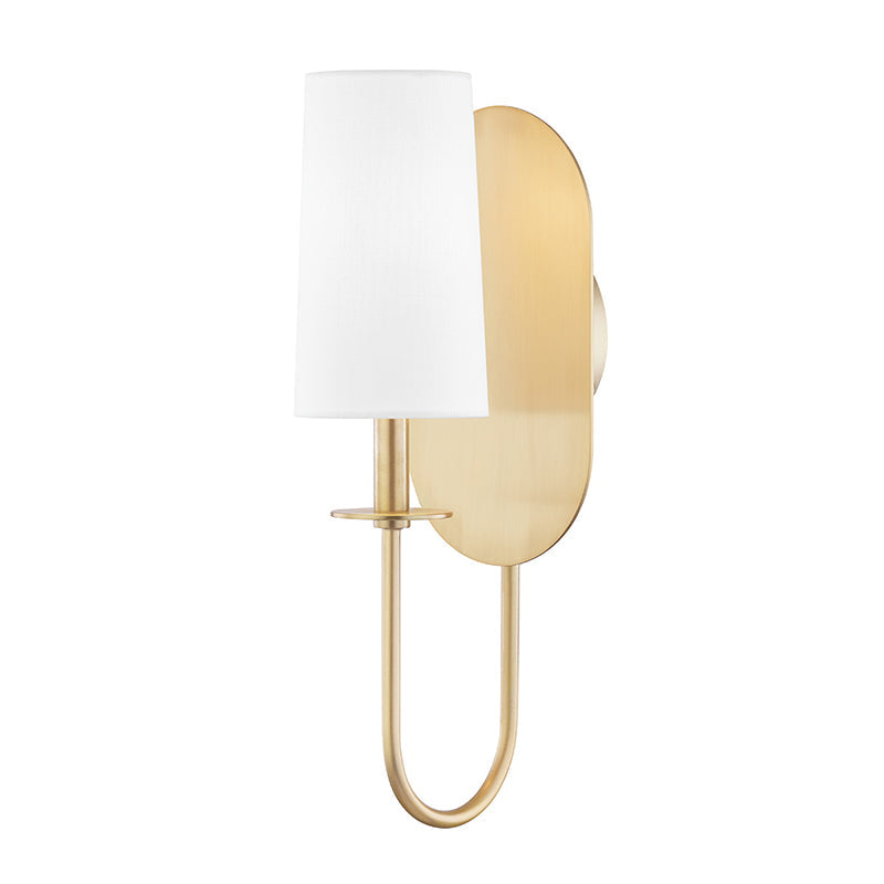 Voloraris Premium Elegance Brass Fabric Wall Lamp - Letslighting