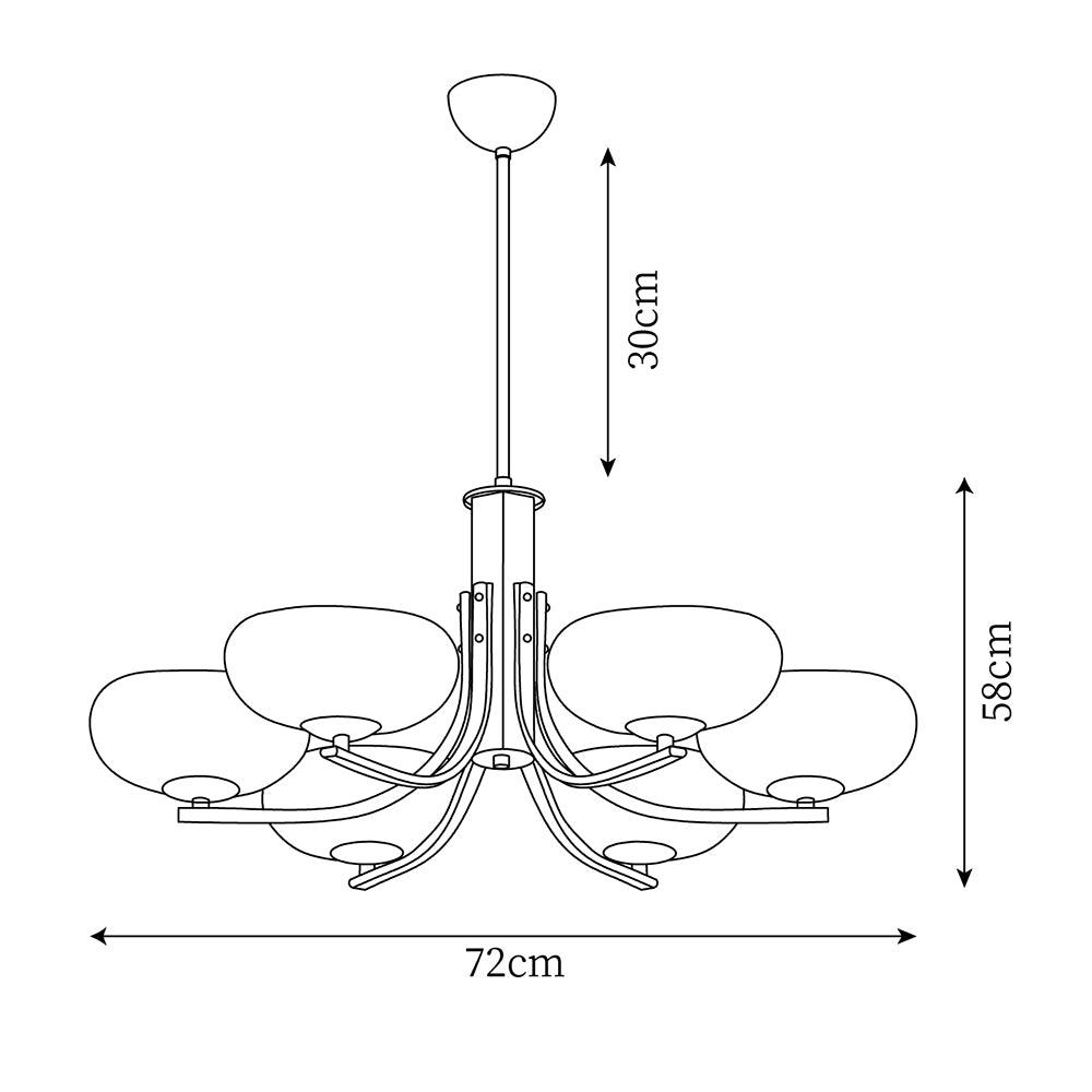 Rico Vintage-Inspired Chandelier - Letslighting