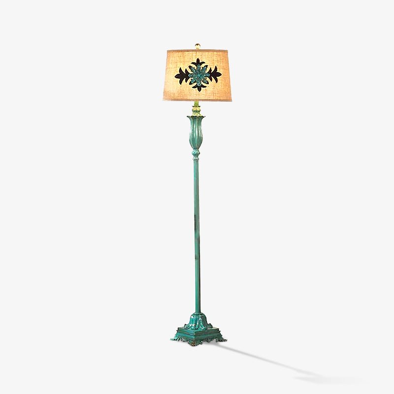Byron Vintage Resin Floor Lamp - Letslighting