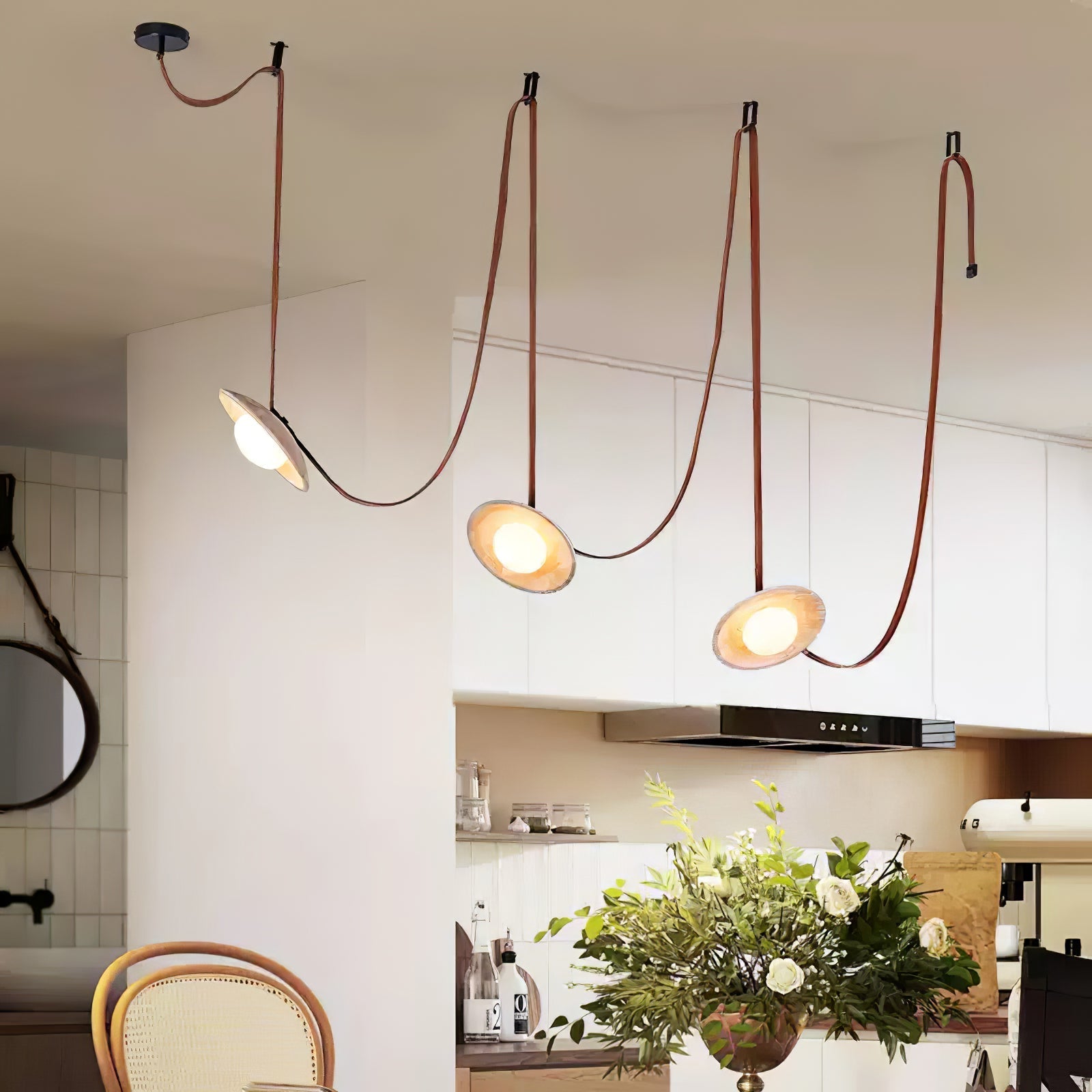 Ulsoryra Organic Travertine Pendant Light Cluster - Letslighting