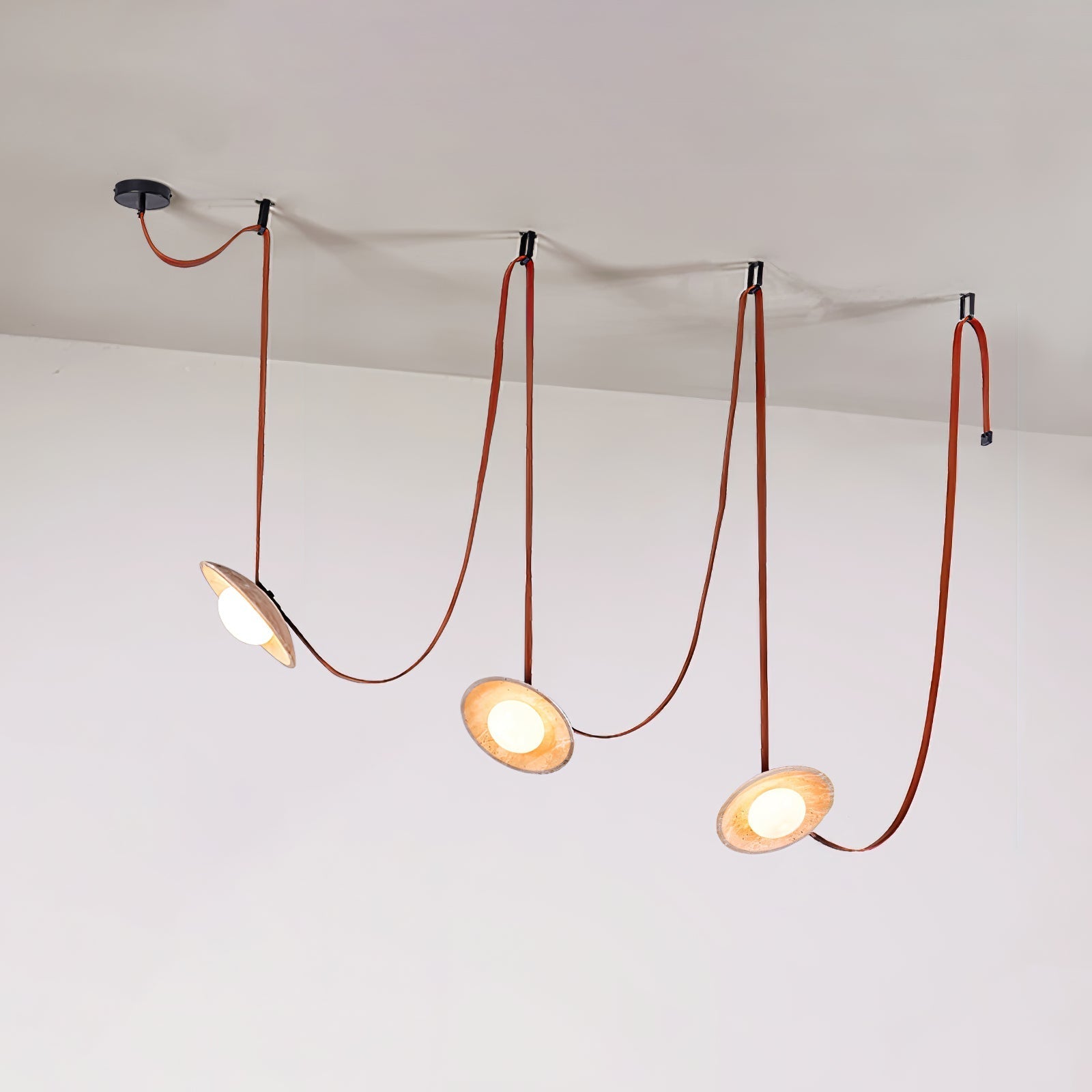 Ulsoryra Organic Travertine Pendant Light Cluster - Letslighting