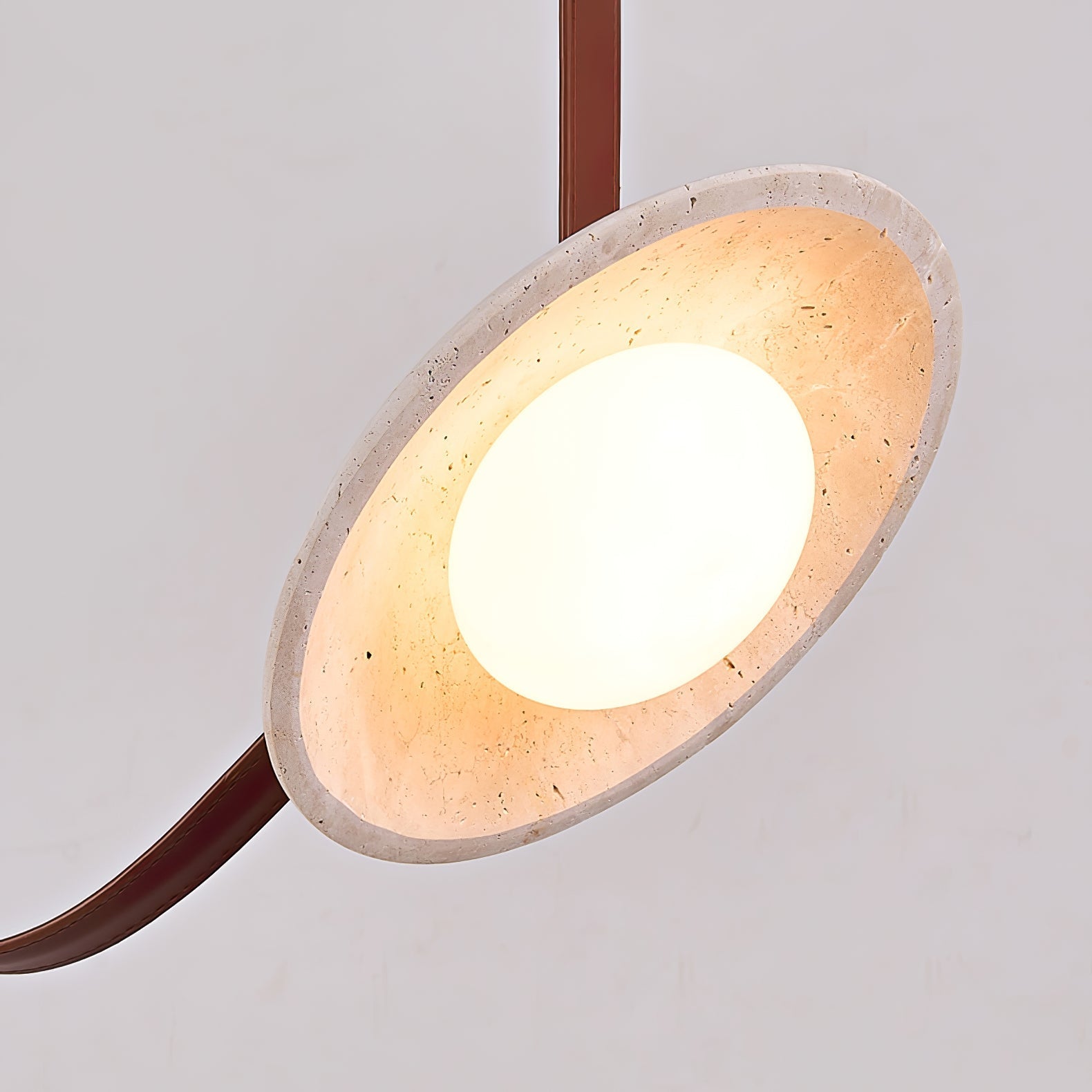 Ulsoryra Organic Travertine Pendant Light Cluster - Letslighting