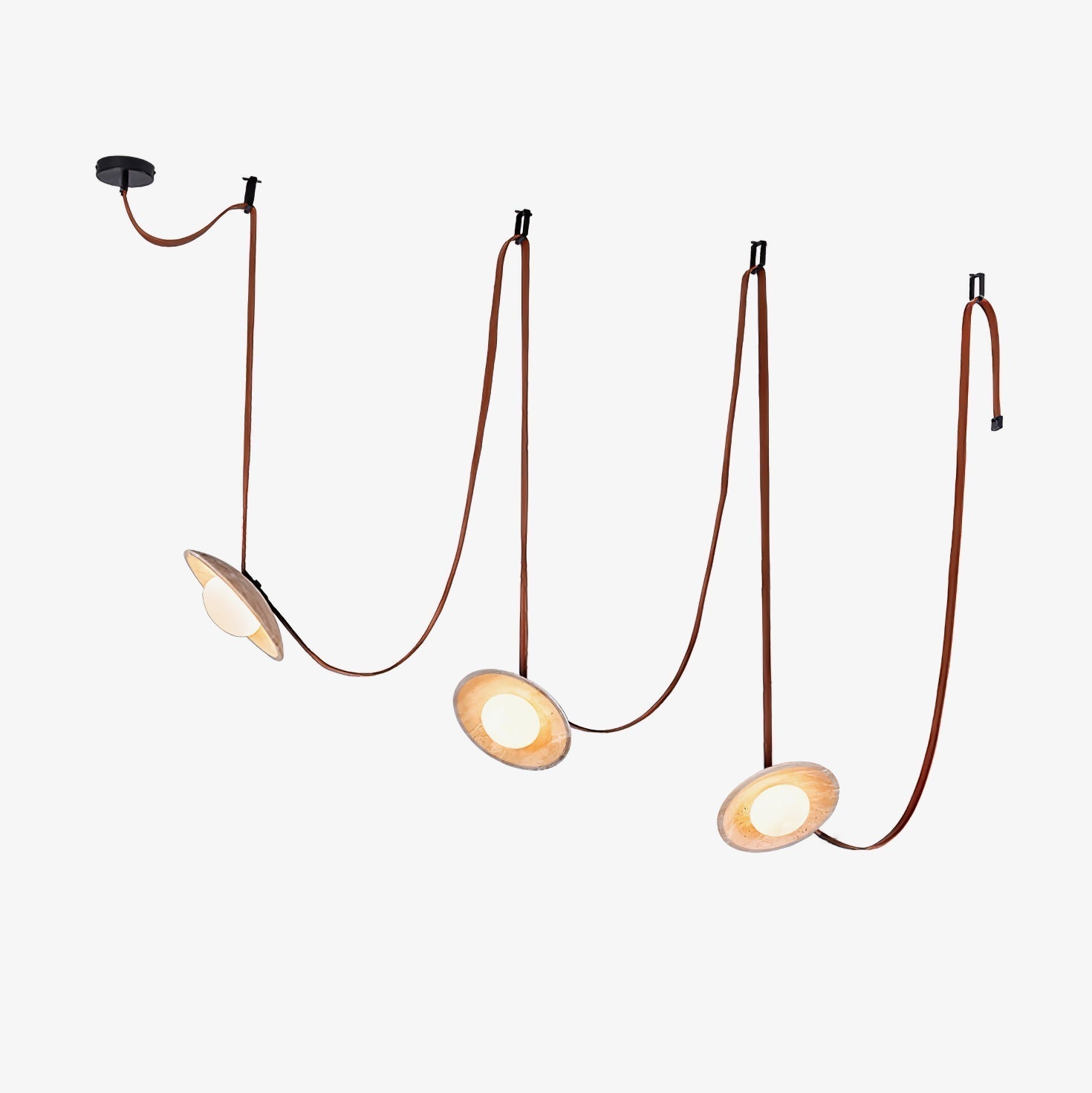 Ulsoryra Organic Travertine Pendant Light Cluster - Letslighting