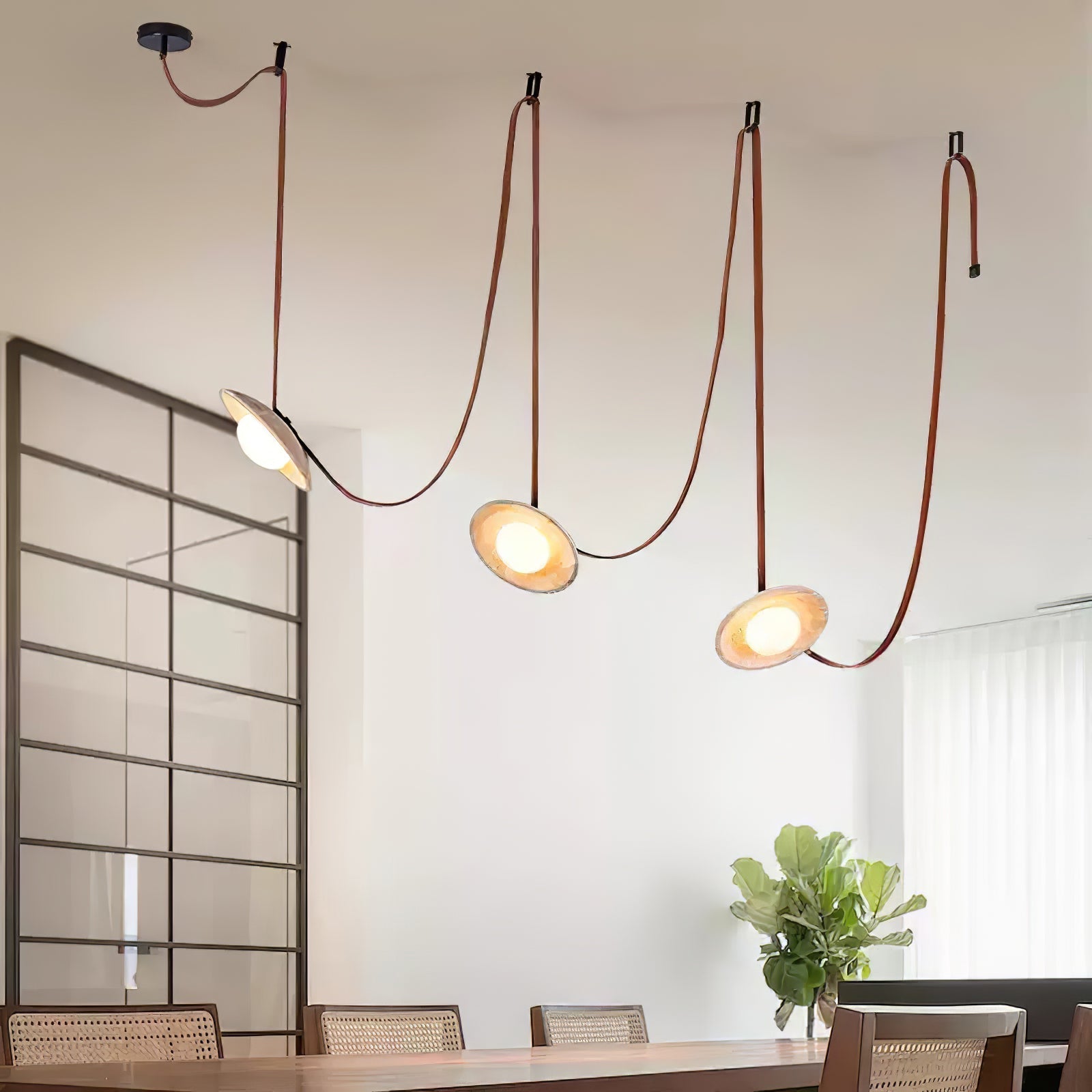 Ulsoryra Organic Travertine Pendant Light Cluster - Letslighting