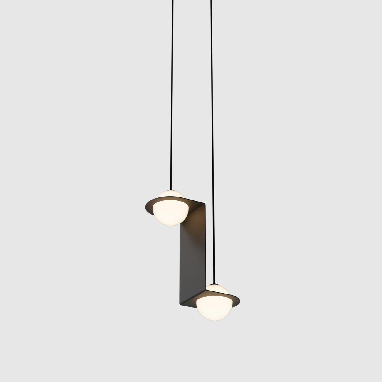 Valentina Black Glass Pendant Lamp - Letslighting