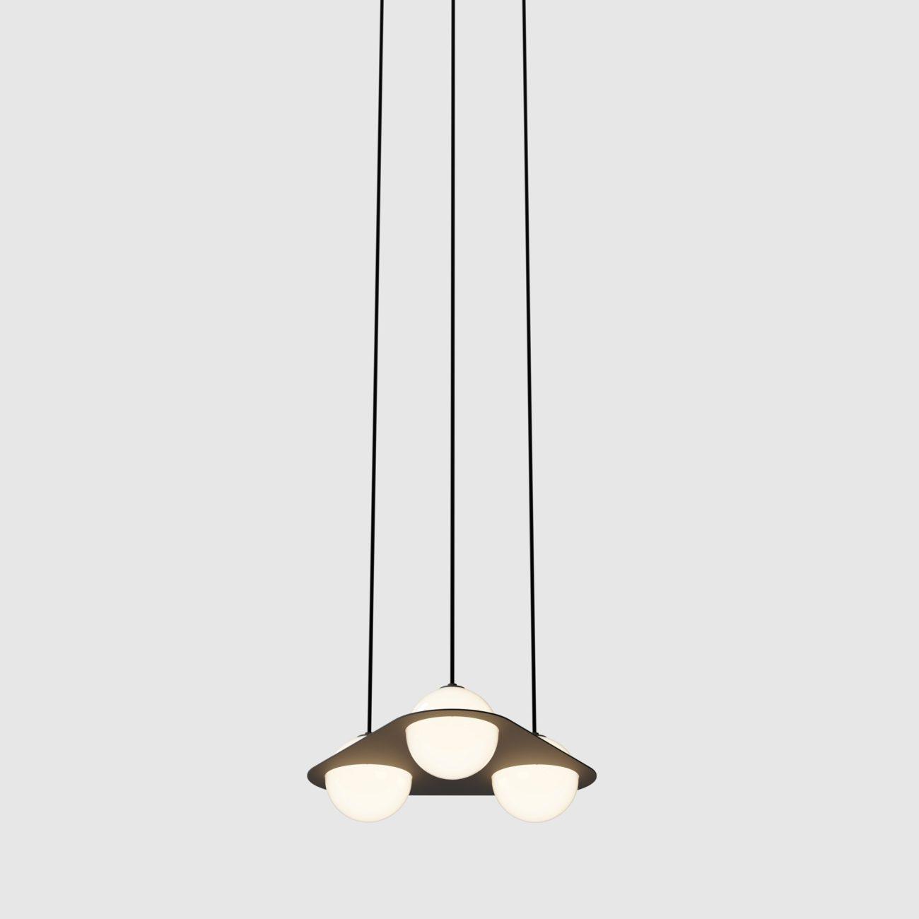 Valentina Black Glass Pendant Lamp - Letslighting