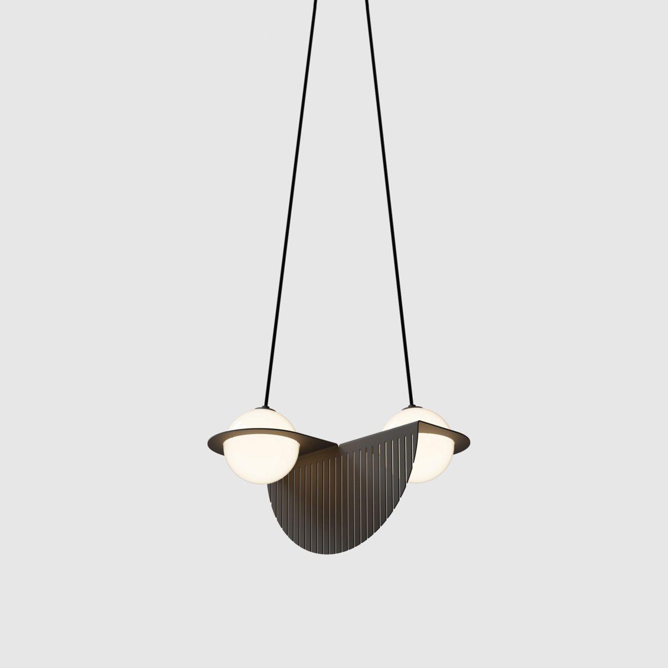 Valentina Black Glass Pendant Lamp - Letslighting
