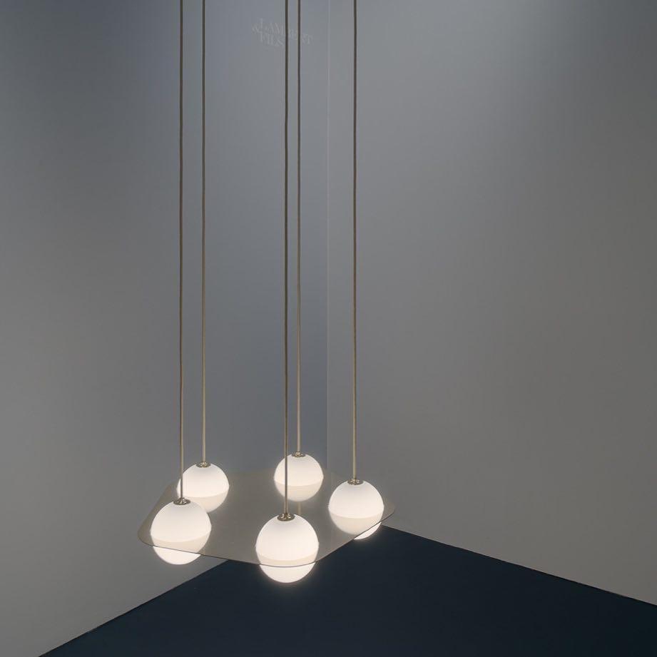 Valentina Black Glass Pendant Lamp - Letslighting