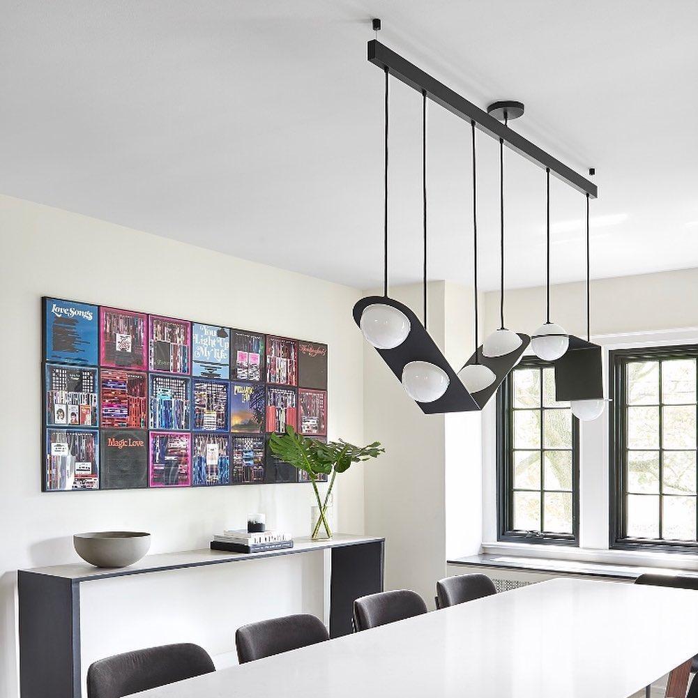 Valentina Black Glass Pendant Lamp - Letslighting