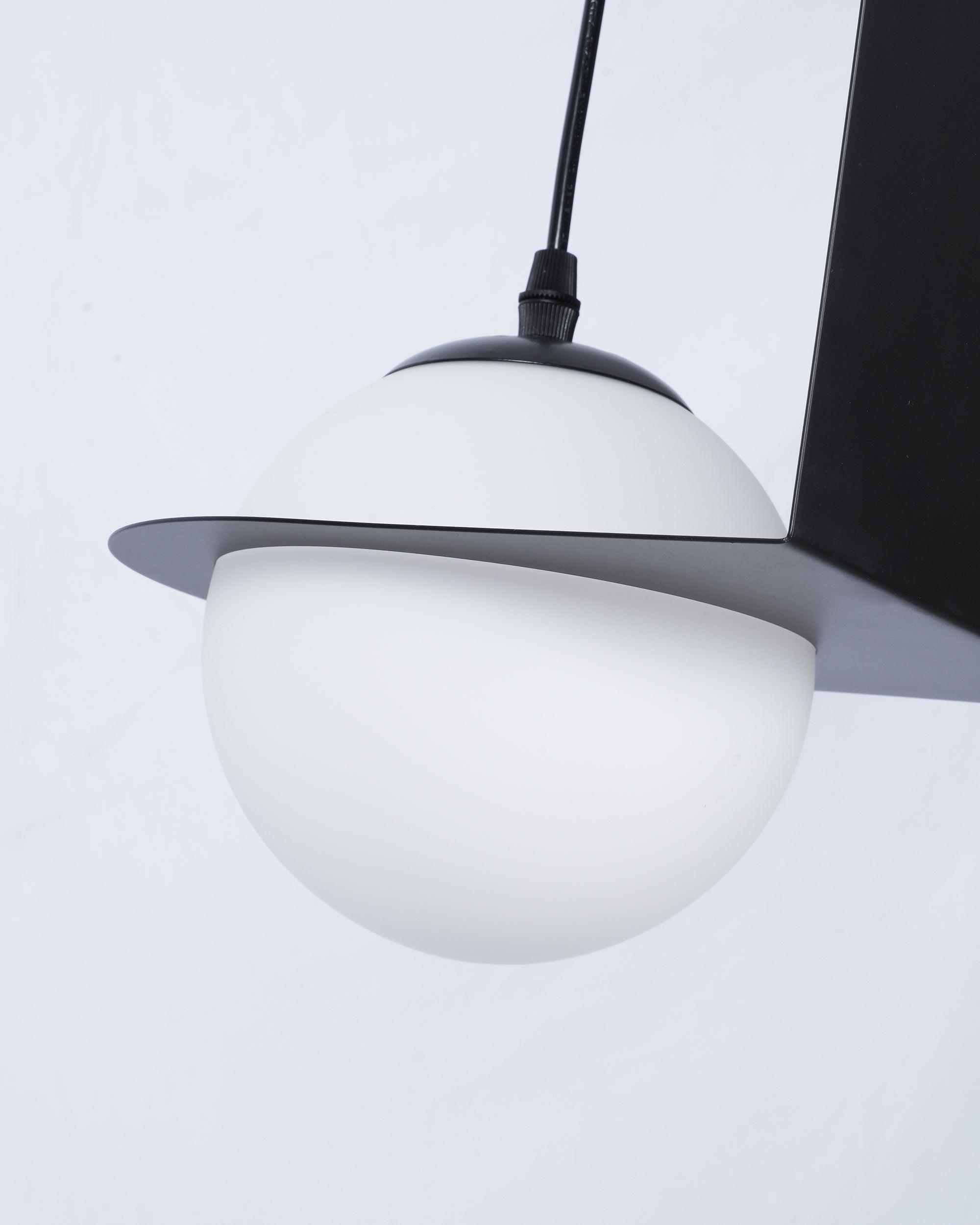 Valentina Black Glass Pendant Lamp - Letslighting