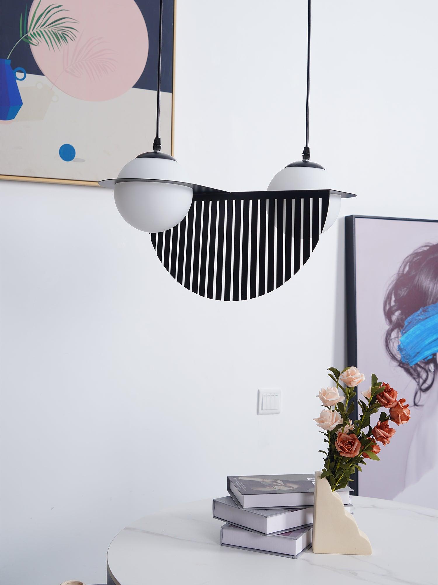 Mirere Black Contemporary Pendant Lamp - Letslighting