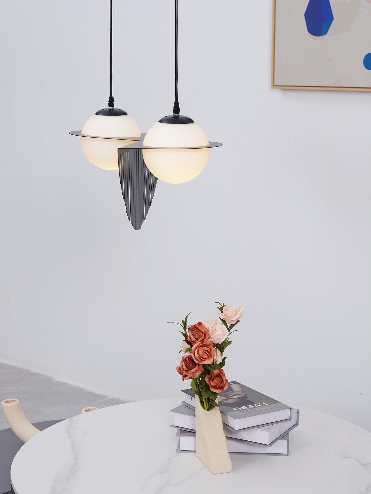 Mirere Black Contemporary Pendant Lamp - Letslighting