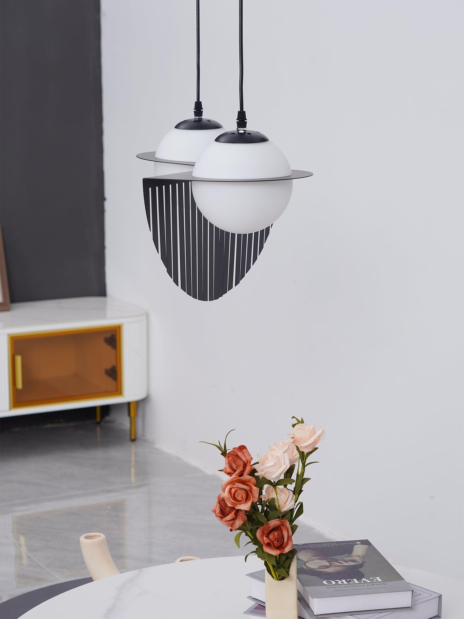 Mirere Black Contemporary Pendant Lamp - Letslighting