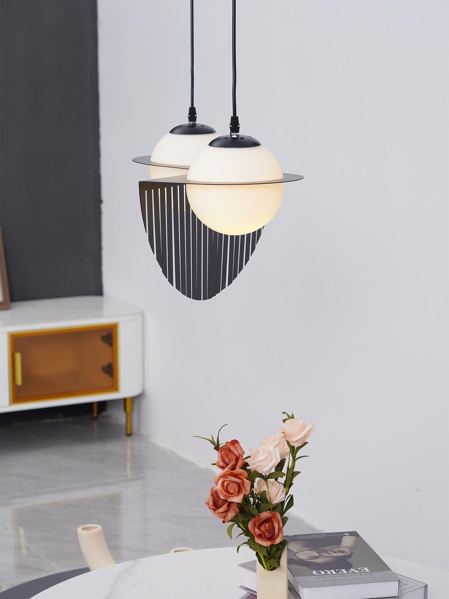 Mirere Black Contemporary Pendant Lamp - Letslighting
