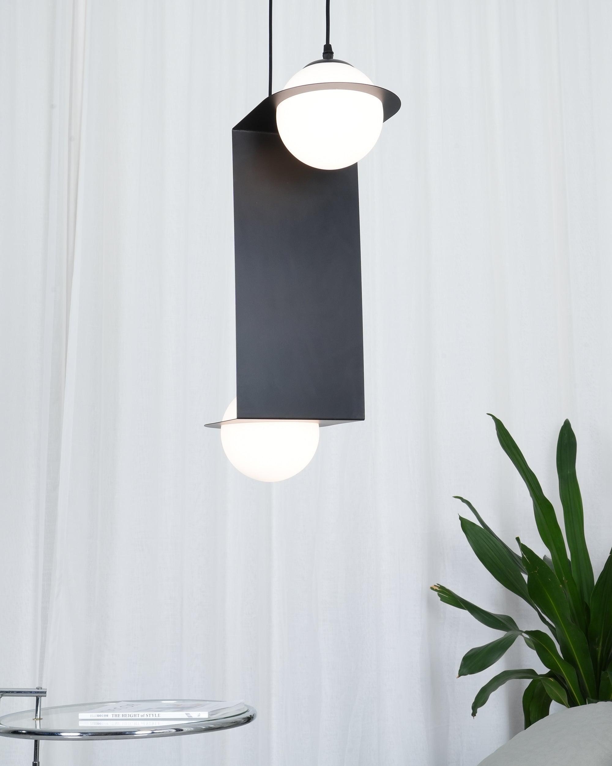 Mirere Black Contemporary Pendant Lamp - Letslighting