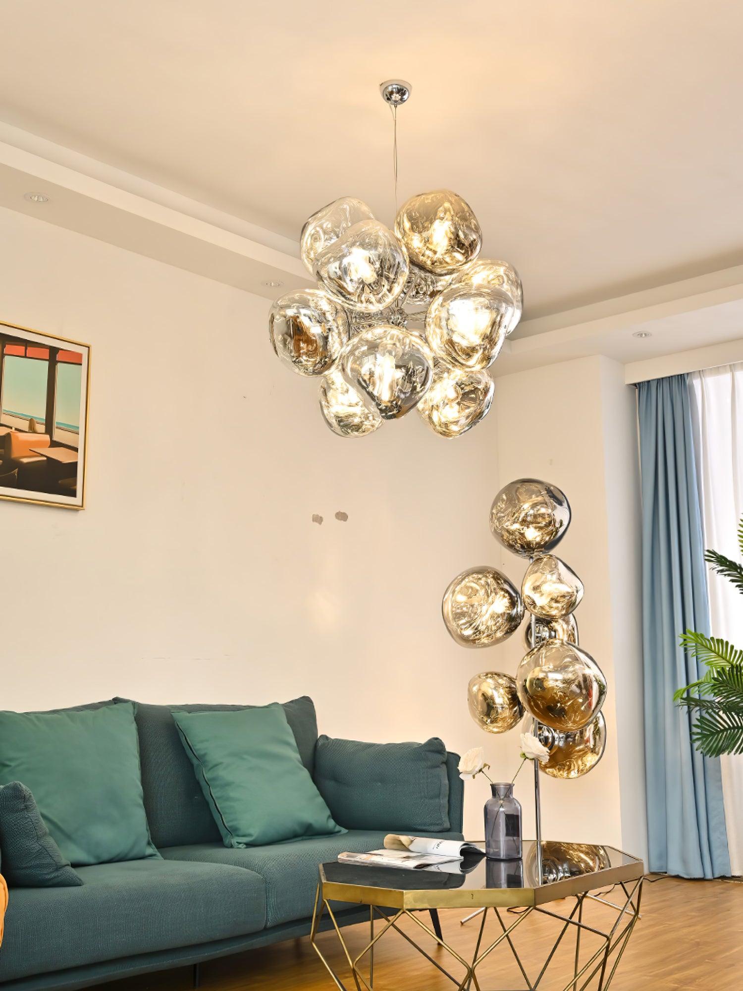Esola Cluster Glass Pendant Light - Letslighting