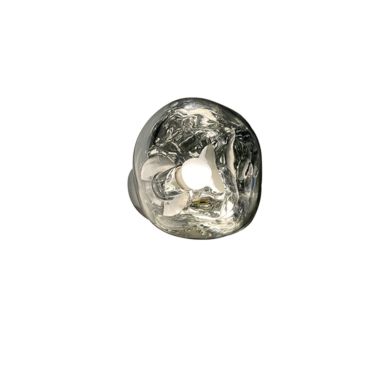 Auden Amber Glass Wall Lamp - Letslighting