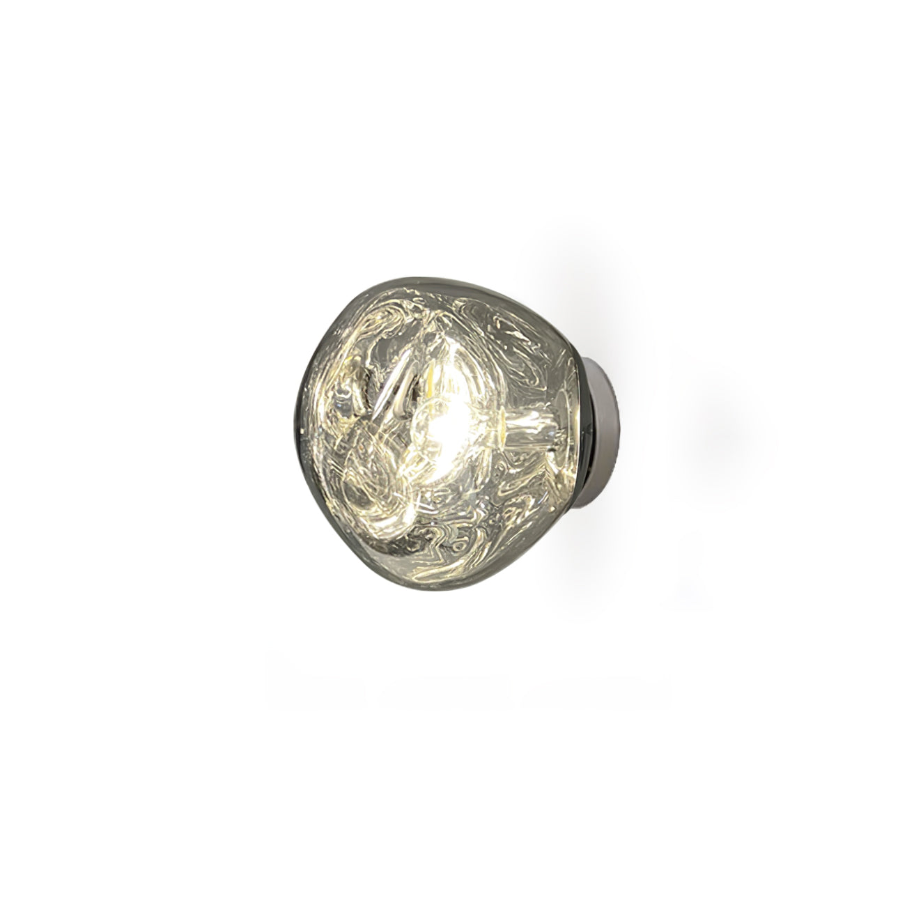 Auden Amber Glass Wall Lamp - Letslighting