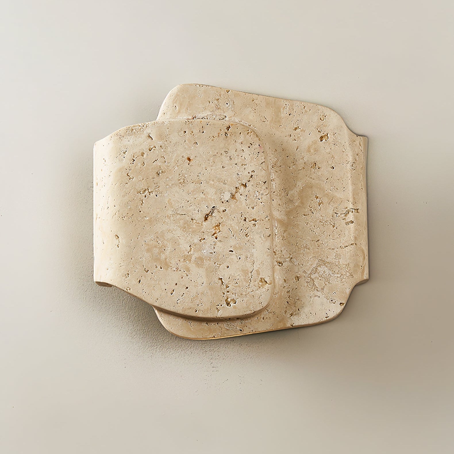 Layered Travertine Wall Light - Letslighting