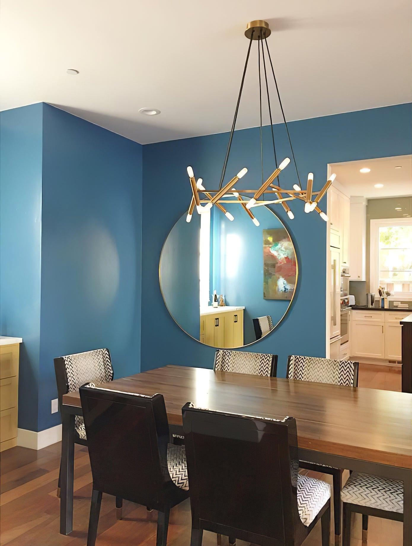 Astra Modern Brass Chandelier - Letslighting