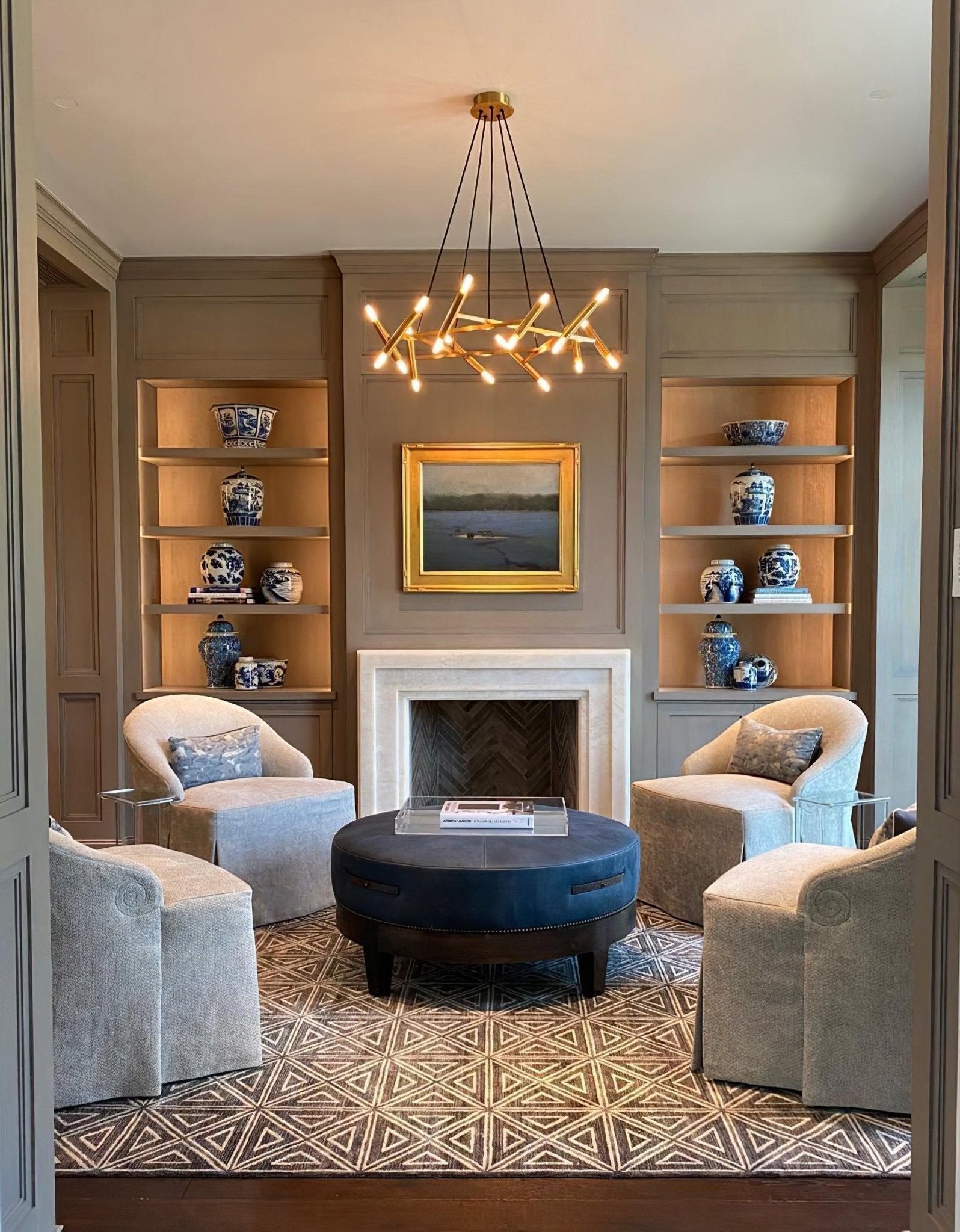 Astra Modern Brass Chandelier - Letslighting