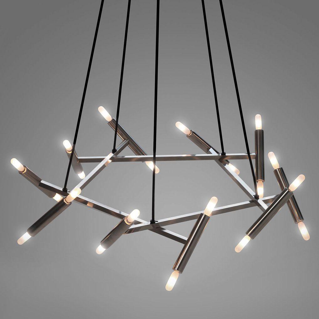 Astra Modern Brass Chandelier - Letslighting