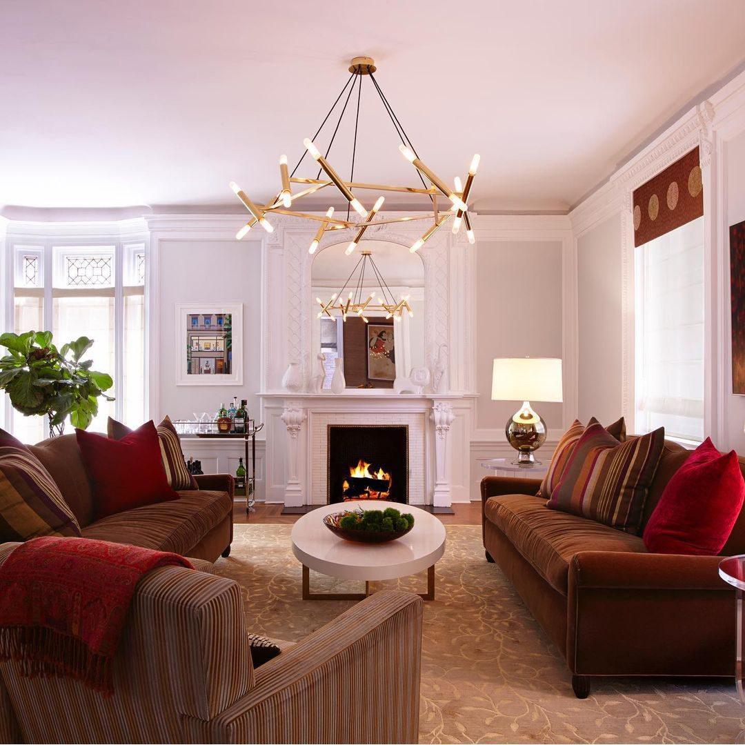 Astra Modern Brass Chandelier - Letslighting
