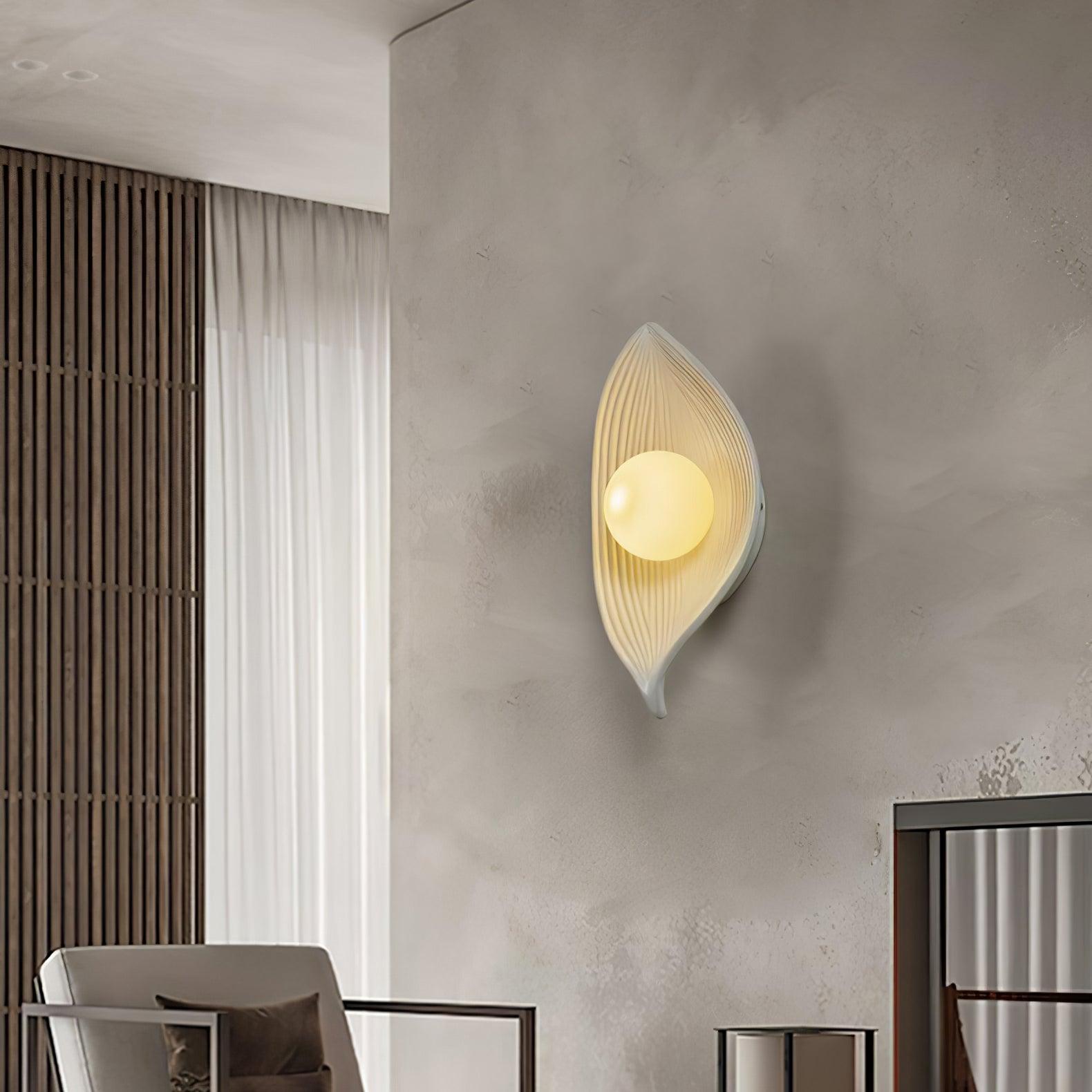 Zotalisra Leaf Canoe Resin Sconce Wall lamp - Letslighting