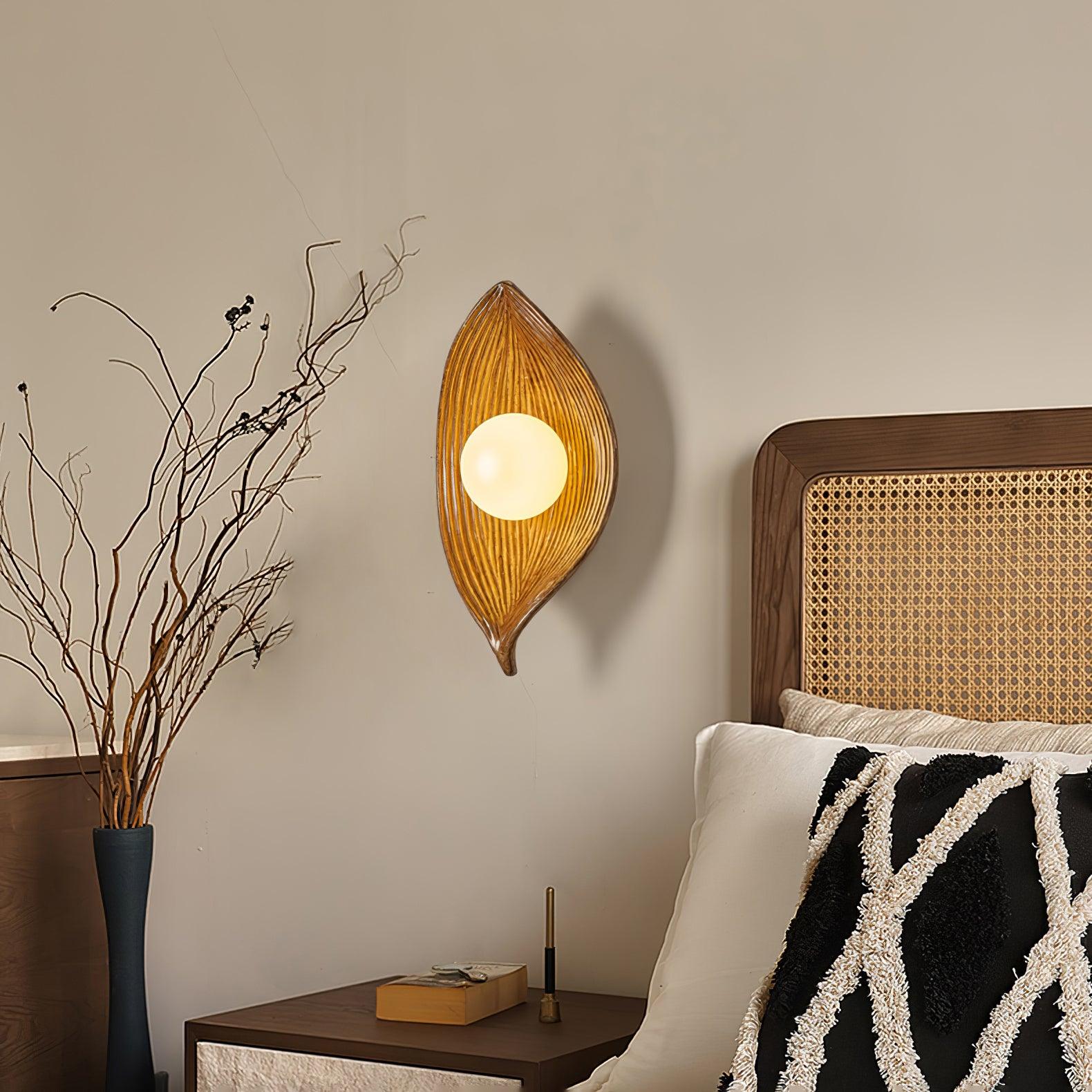Zotalisra Leaf Canoe Resin Sconce Wall lamp - Letslighting
