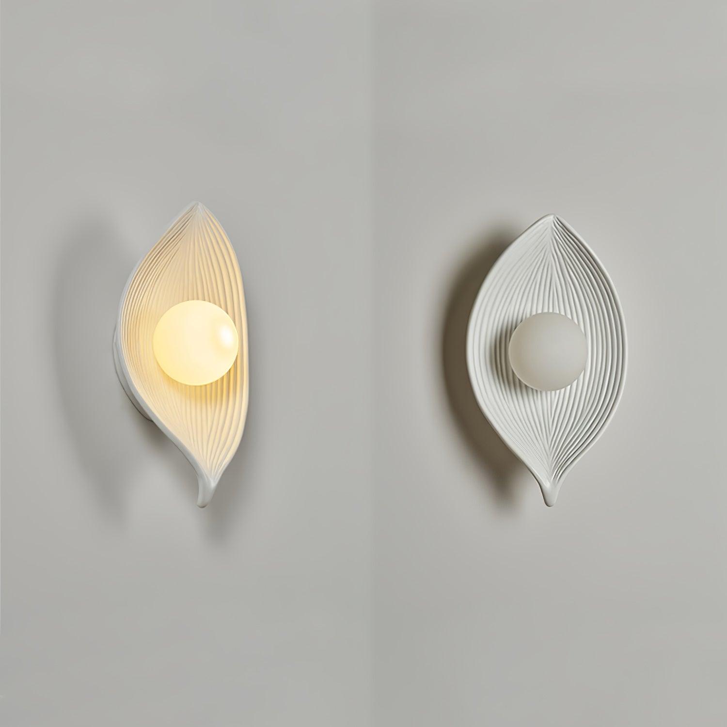 Zotalisra Leaf Canoe Resin Sconce Wall lamp - Letslighting