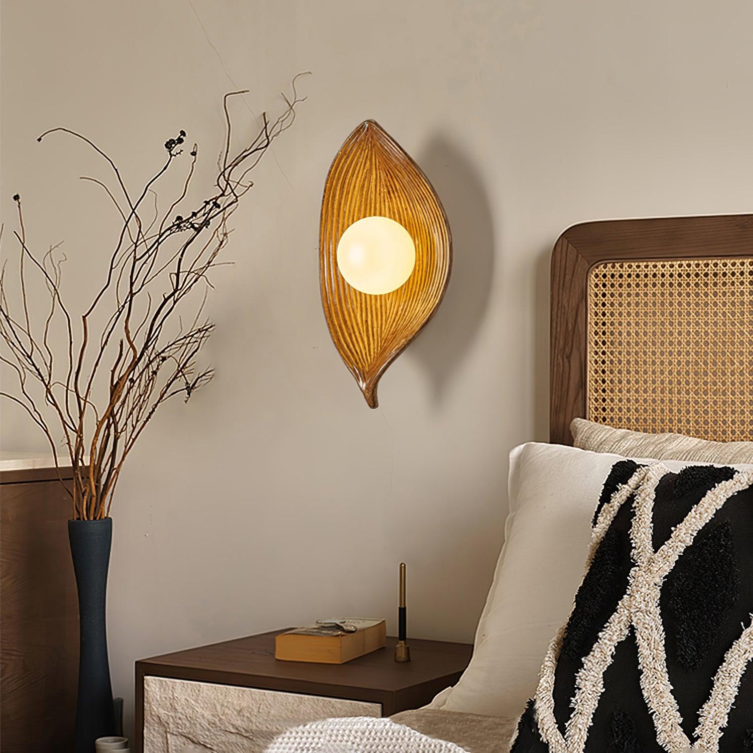 Zotalisra Leaf Canoe Resin Sconce Wall lamp - Letslighting