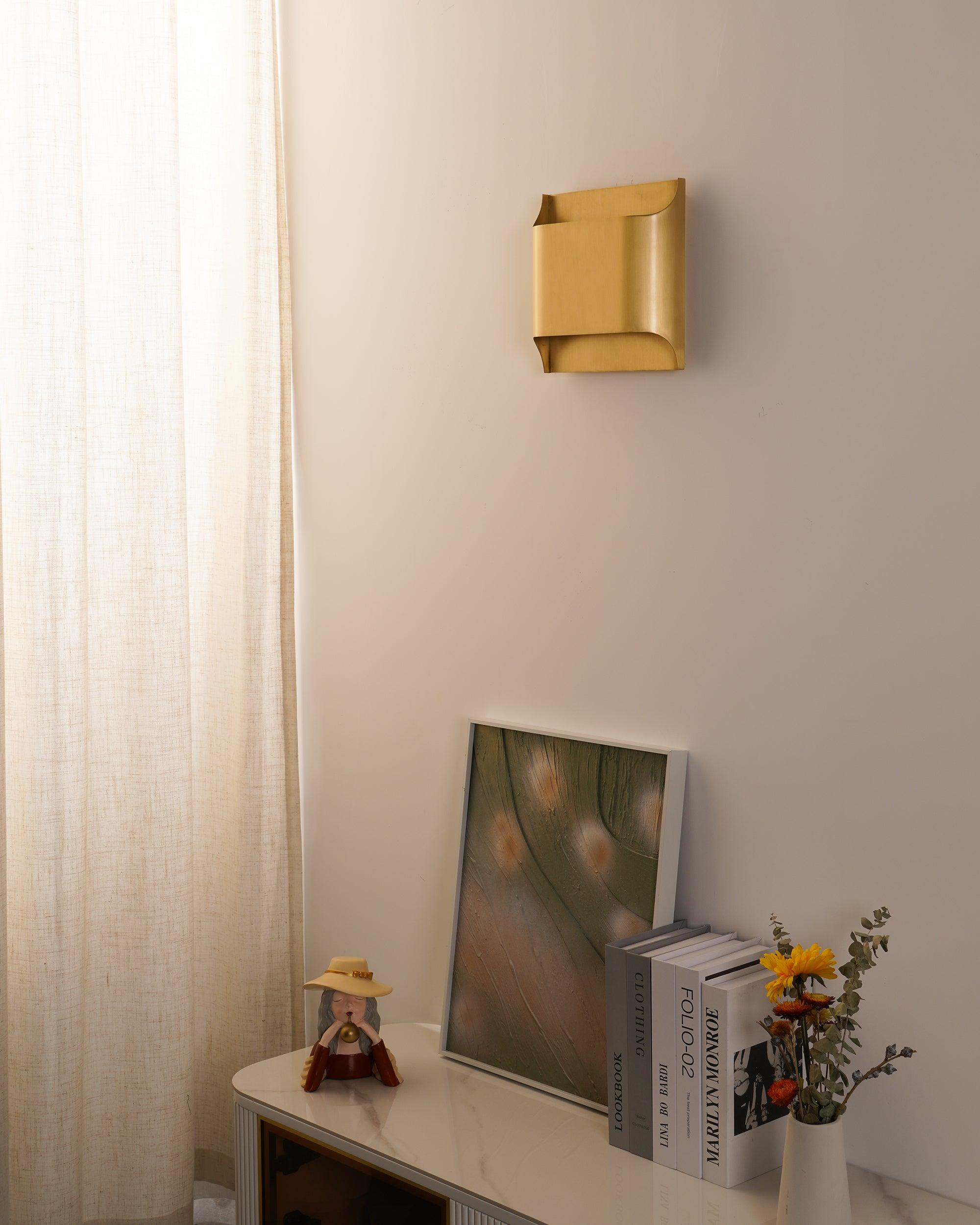 Hardy Nordic Art Brass Wall Lamp - Letslighting