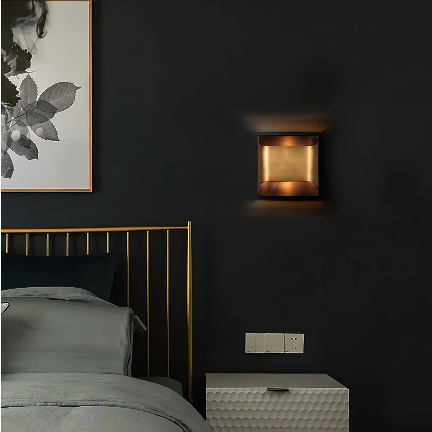 Hardy Nordic Art Brass Wall Lamp - Letslighting