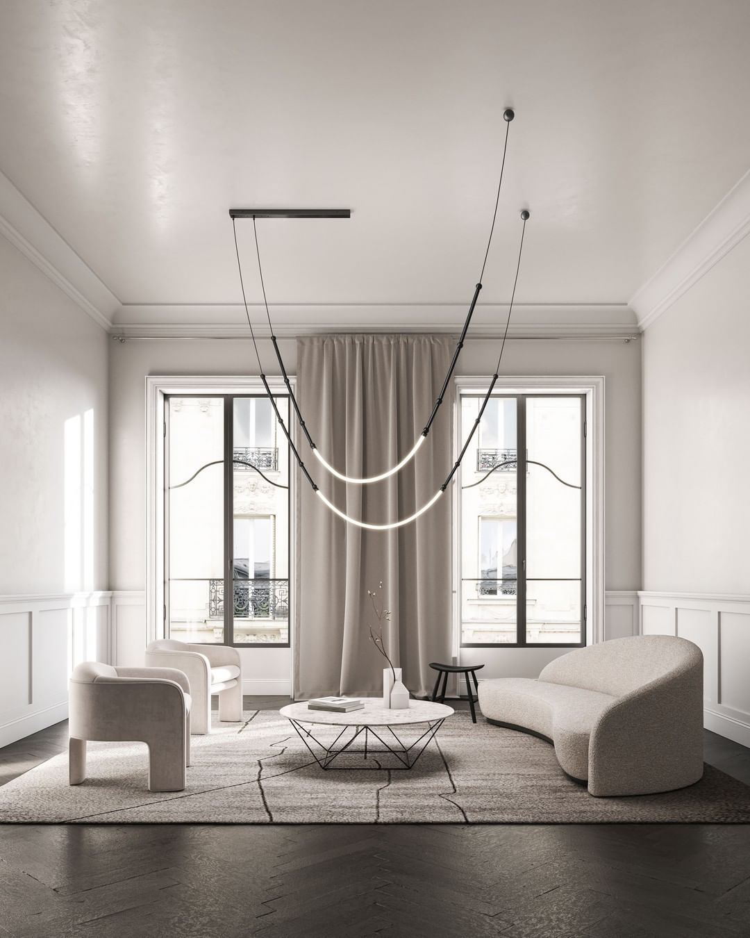 Ormirara Modern Minimalist Chandelier - Letslighting
