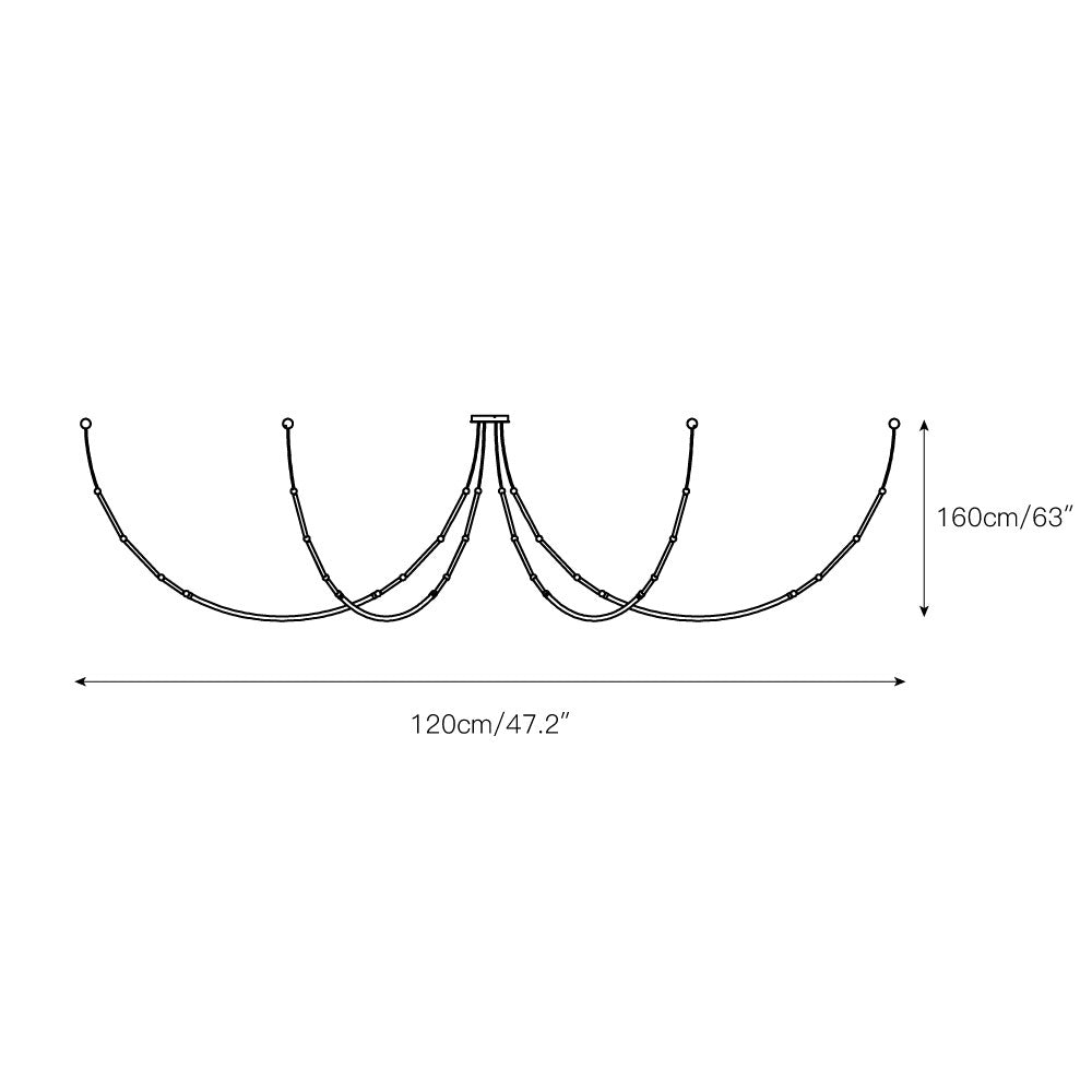 Ormirara Modern Minimalist Chandelier - Letslighting
