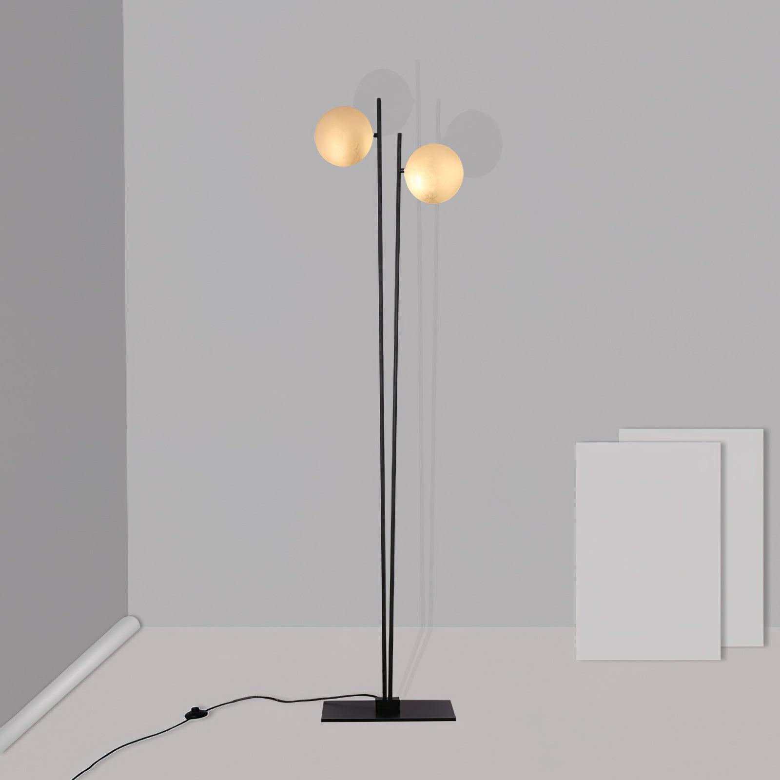 Axial Ray Sculptural Floor Lamp - Letslighting