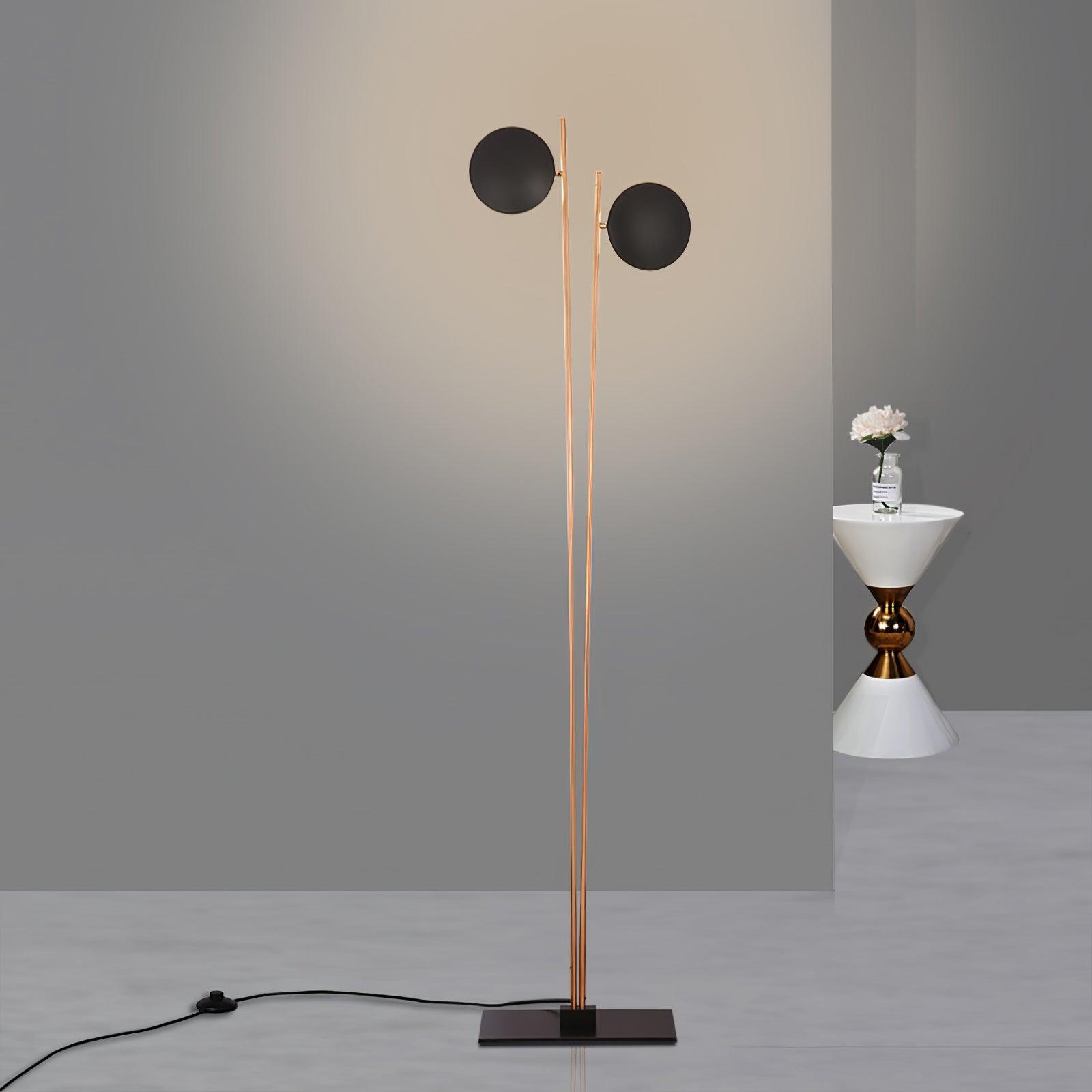 Axial Ray Sculptural Floor Lamp - Letslighting