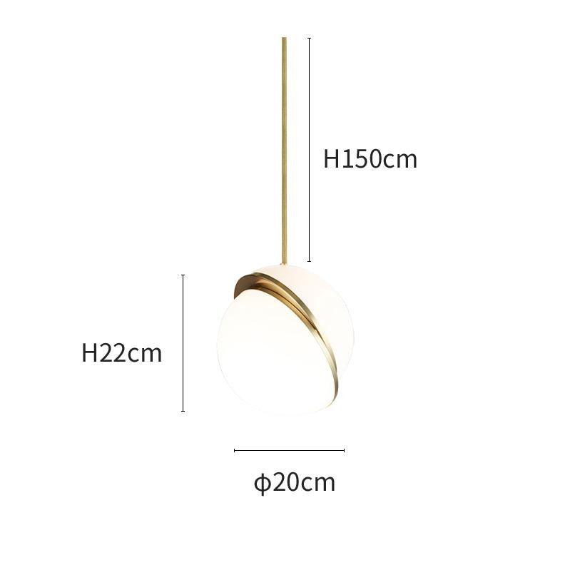 Cavira Pendant Minimalistic Glass Lamp - Letslighting