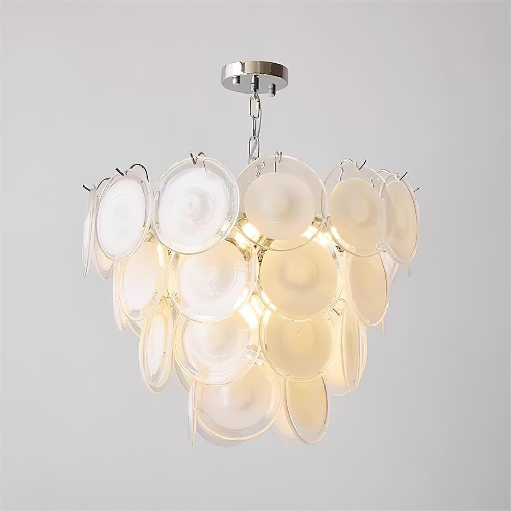 Lelaina Chandelier Hand-Blown Glass Cascade - Letslighting