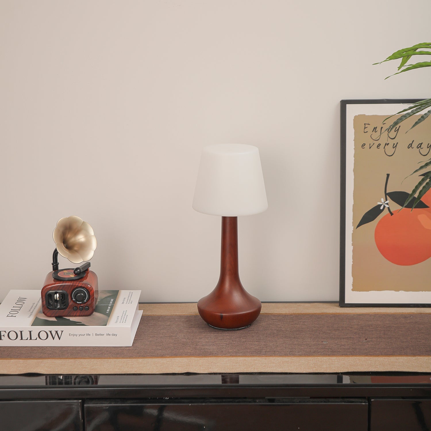 Bello Wooden Retro Table Lamp - Letslighting