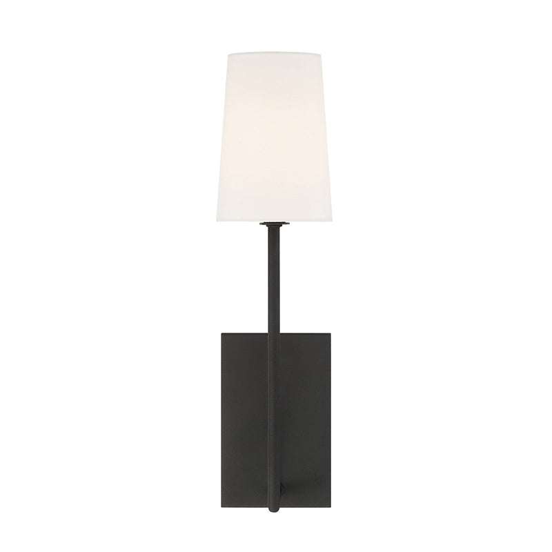 Sytheir Vintage Art Brass Fabric Wall Lamp - Letslighting