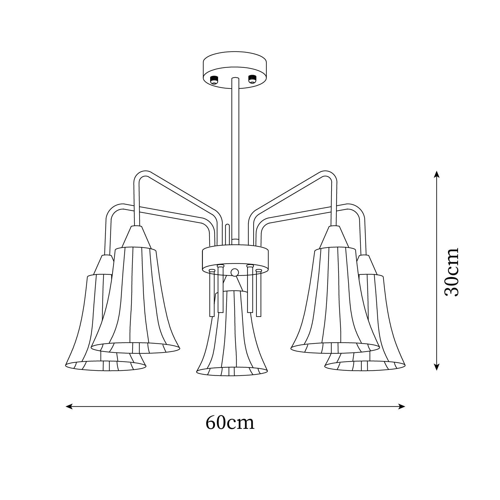Lenore Timeless Ceramic Elegant Chandelier - Letslighting