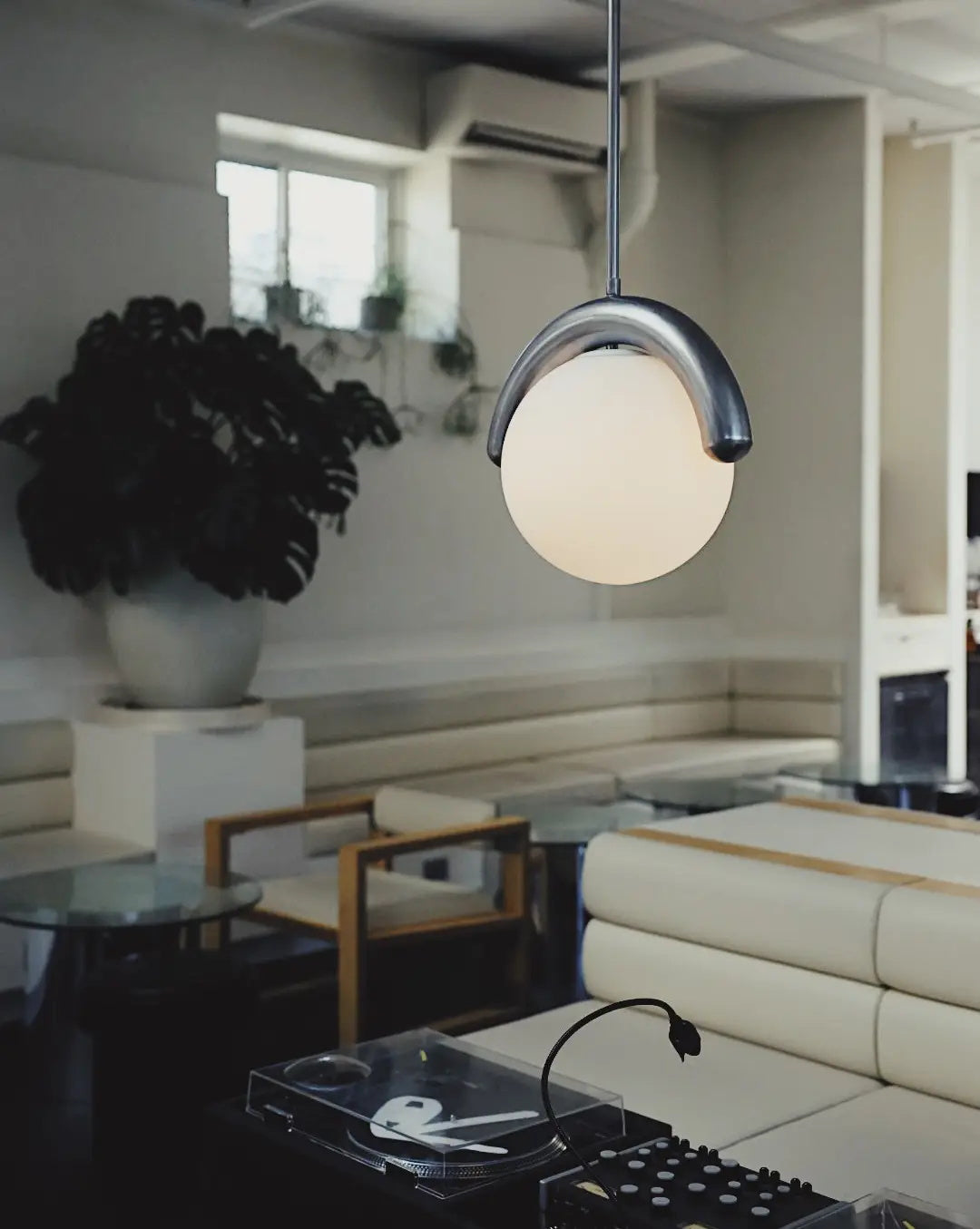 Citheis Individual Creativity Linear Glass Chandelier - Letslighting