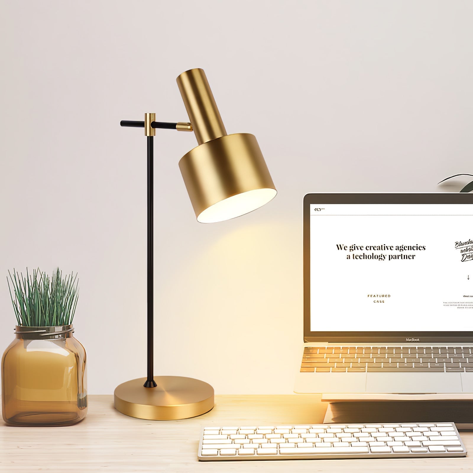 David Modern Metal Table Lamp - Blowlighting