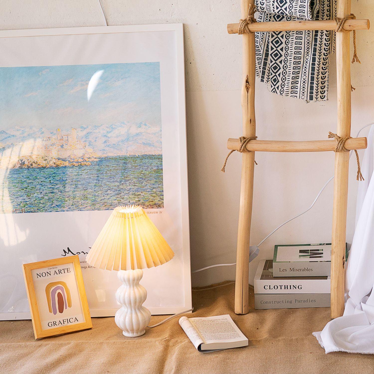 Serena Vintage Fabric Table lamp - Letslighting