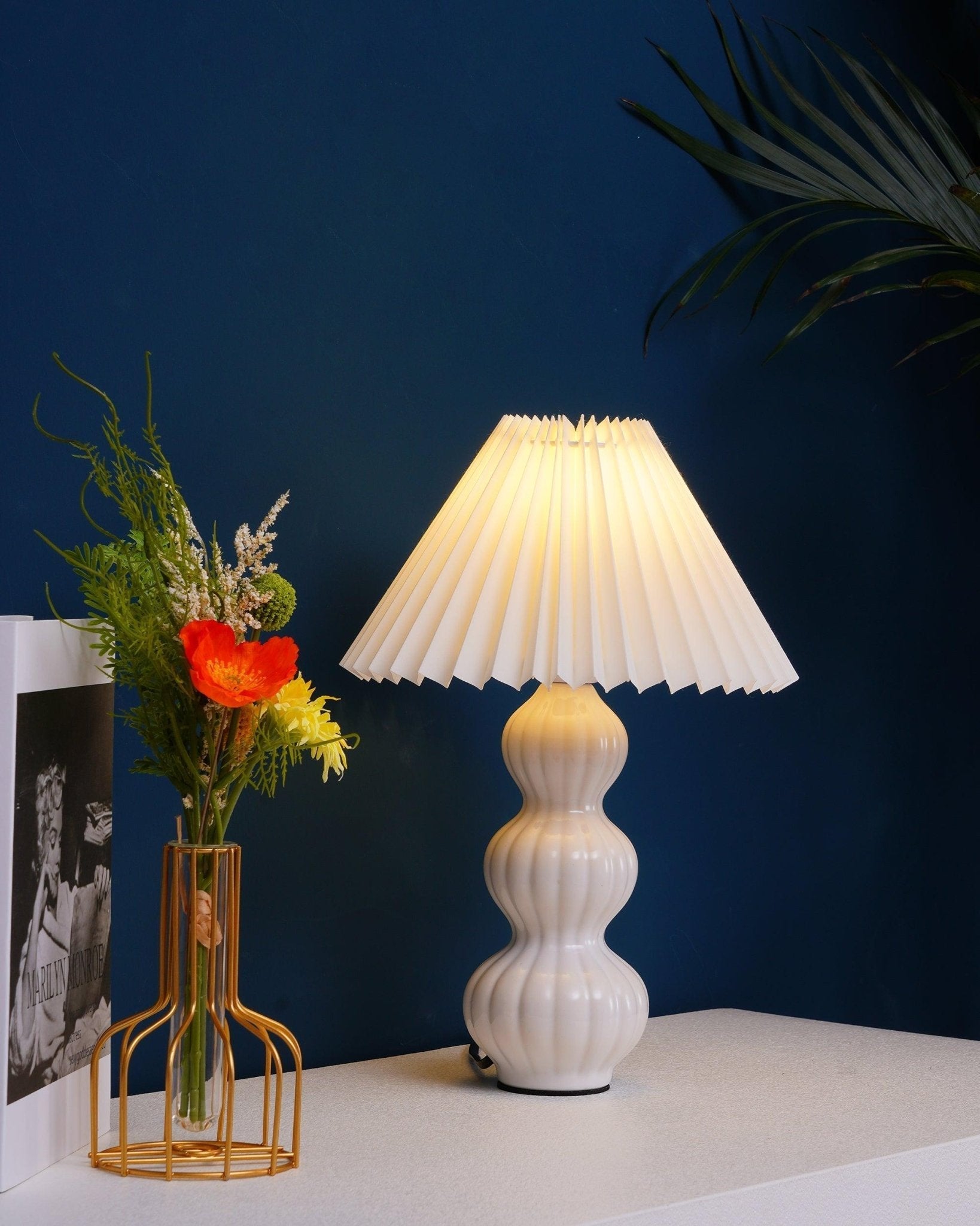 Serena Vintage Fabric Table lamp - Letslighting