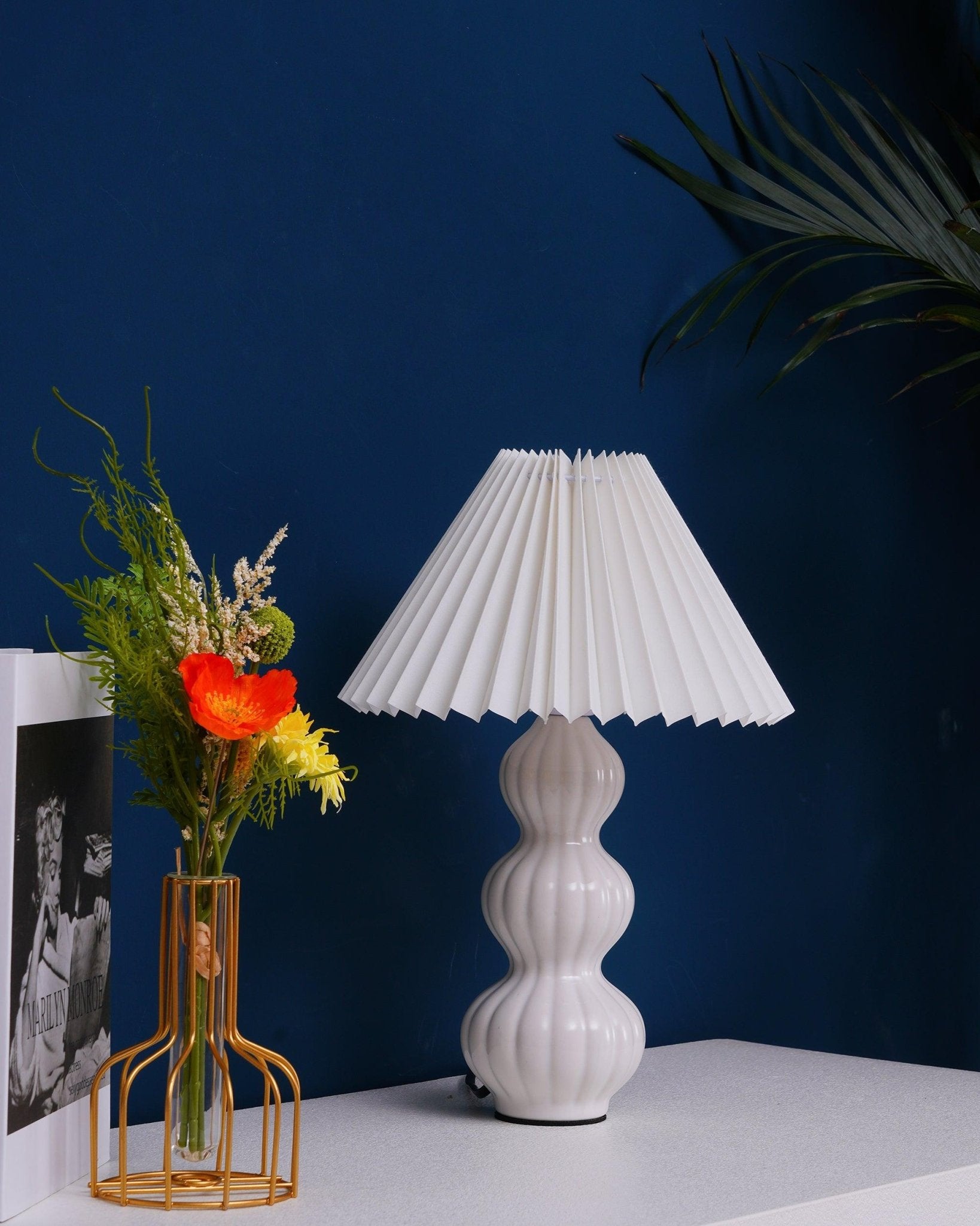 Serena Vintage Fabric Table lamp - Letslighting