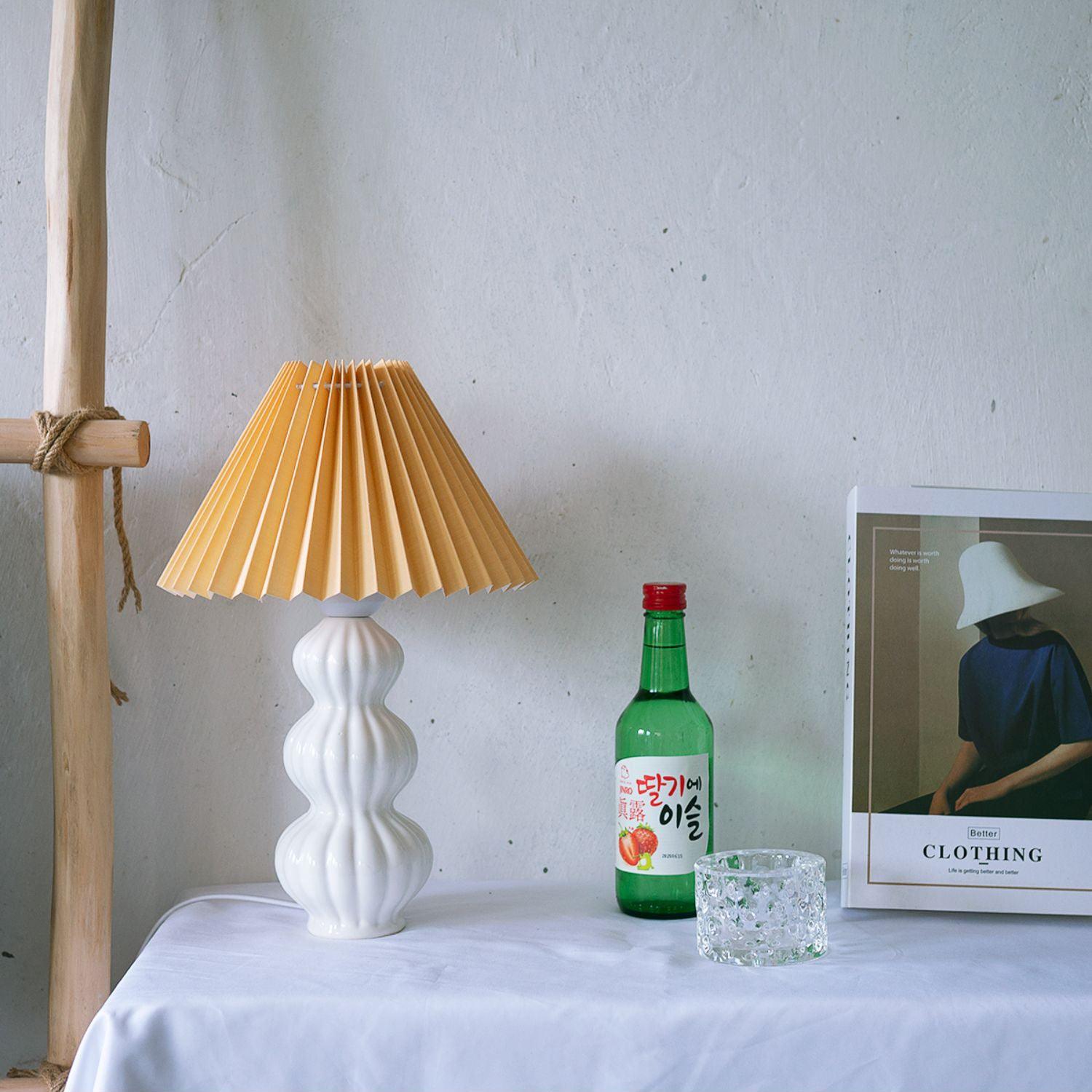 Serena Vintage Fabric Table lamp - Letslighting