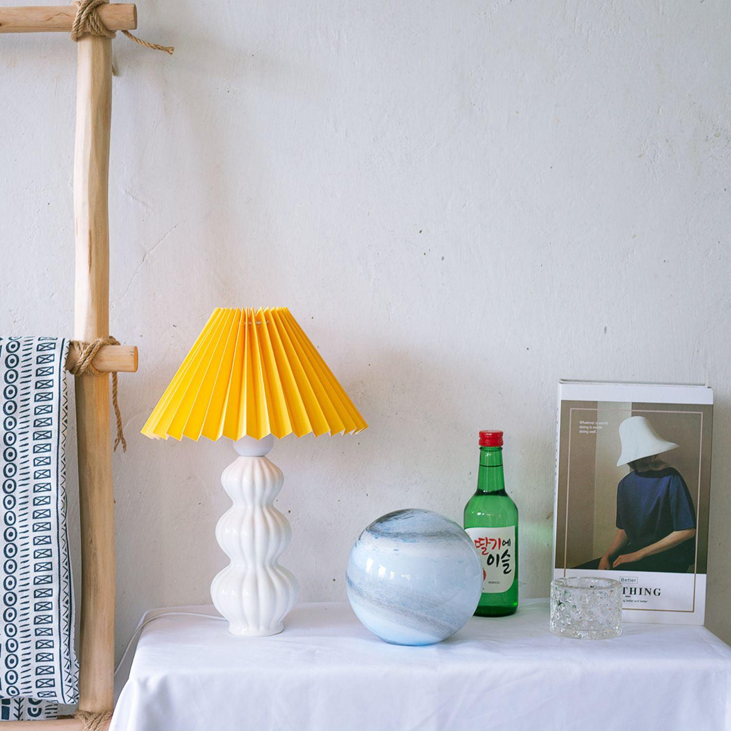 Serena Vintage Fabric Table lamp - Letslighting
