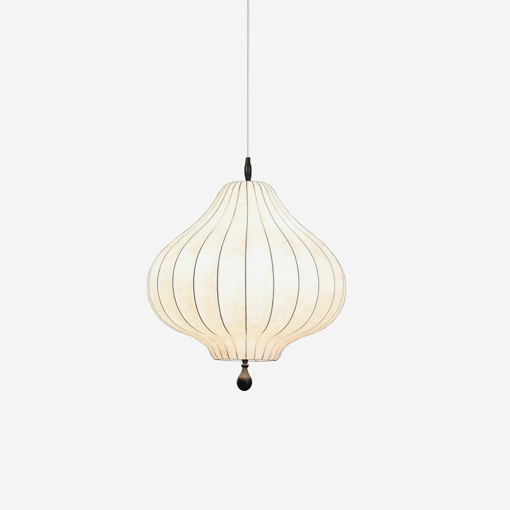 Leocadia Pendant Lamp Curved Lantern Organic - Letslighting